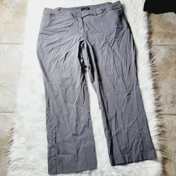 Lane Bryant Womens Gray Pants - Picture 2 of 4